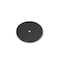 Azar Displays 6" Wide Revolving Display Base-FLAT BLACK, PK10 610166-BLK - alternate 1